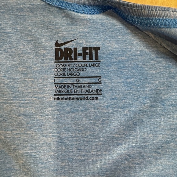 Nike Women's Blue Tank Top - Picture 5 of 5